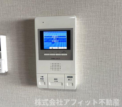 【セキュリティ】 | THE APARTMENT福山駅前 | TV付インターホン