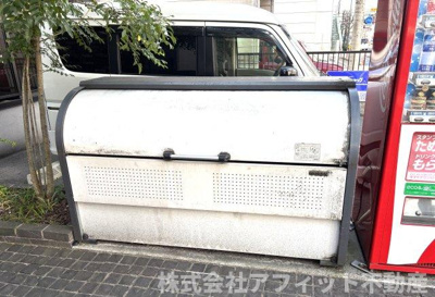 【その他共用部分】 | THE APARTMENT福山駅前 | 敷地内ゴミ置き場