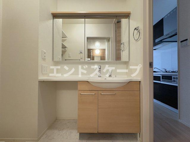 ミラマール　Ｂの洗面所|高崎、前橋、伊勢崎エリアのお部屋探しはエンドスケープまで！お客様の理想お聞かせ下さい♪