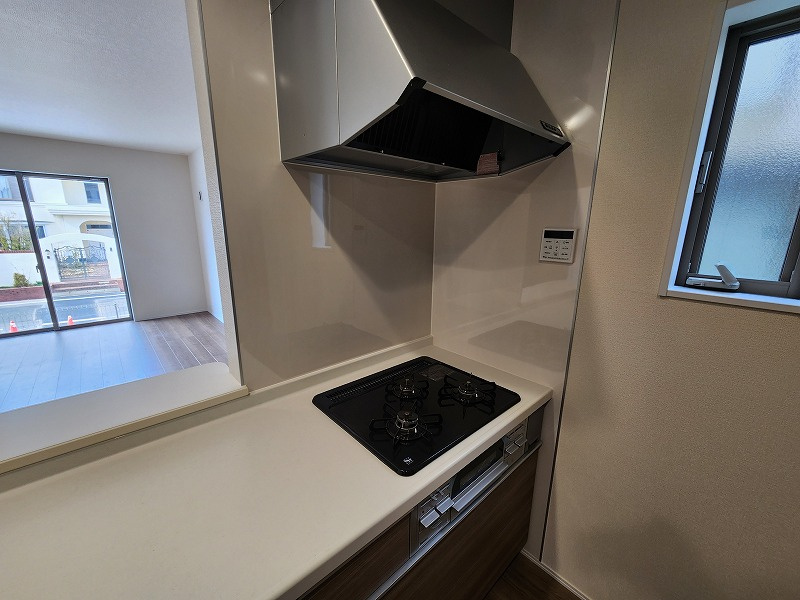 小牧市大字久保一色　新築戸建　２号棟のキッチン|お料理しやすいキッチンです