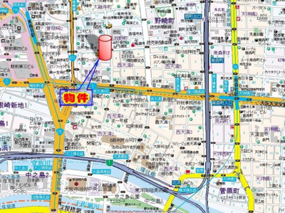 【地図】 | プロシード大阪梅田ポーション