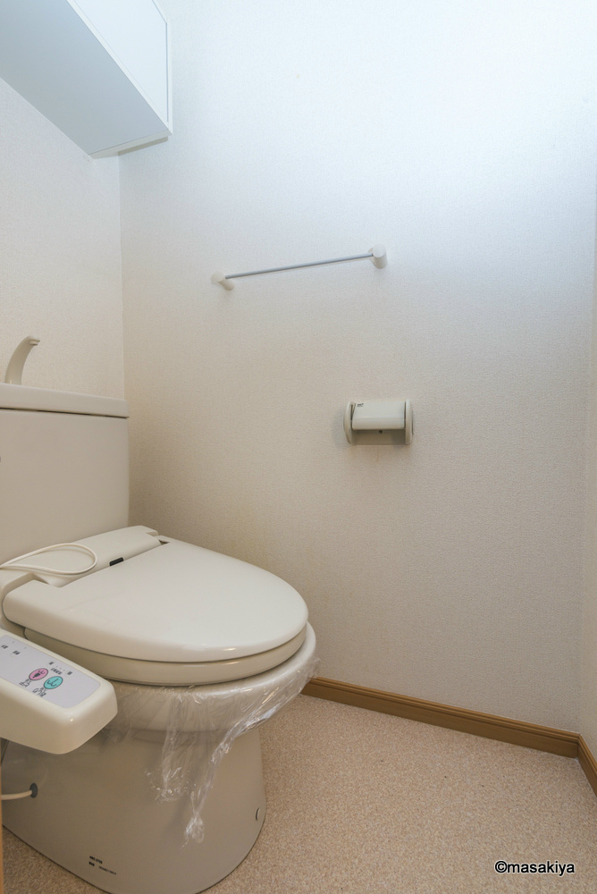 アプリコットのトイレ|トイレ　ウォシュレット付き。