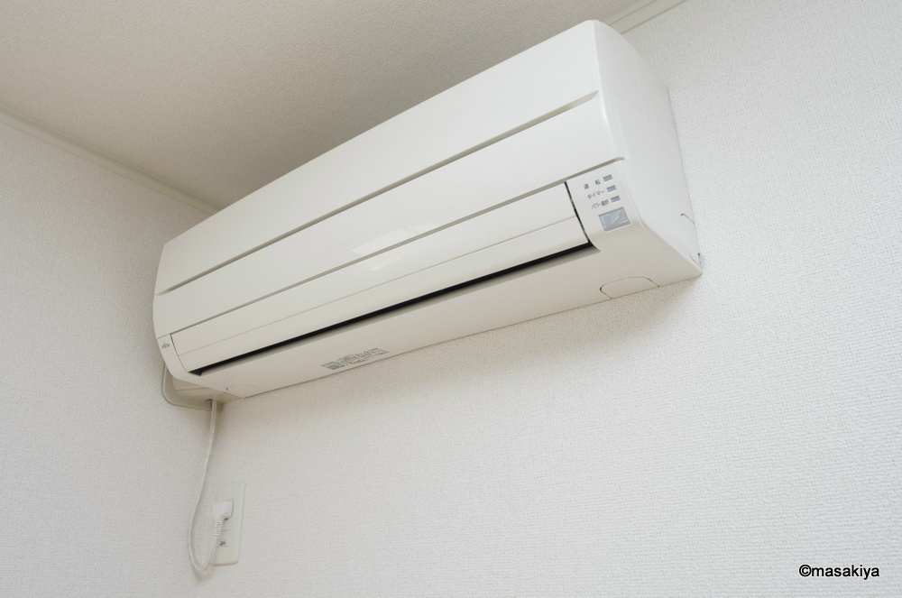 アプリコットの設備|エアコン2台付きです。