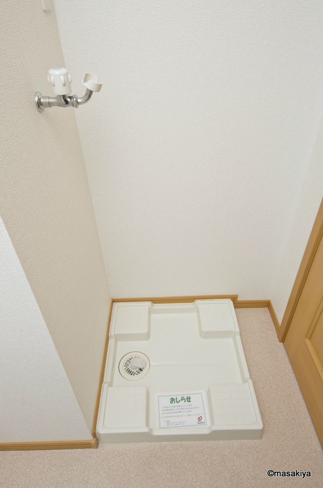 アプリコットの洗面所|室内洗濯機置き場