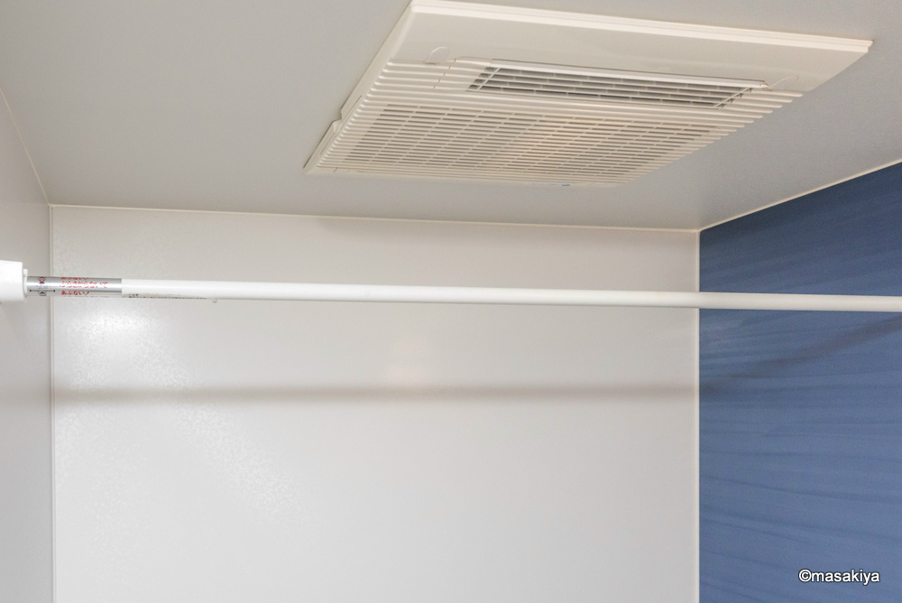 アプリコットの浴室|浴室乾燥機付きです。