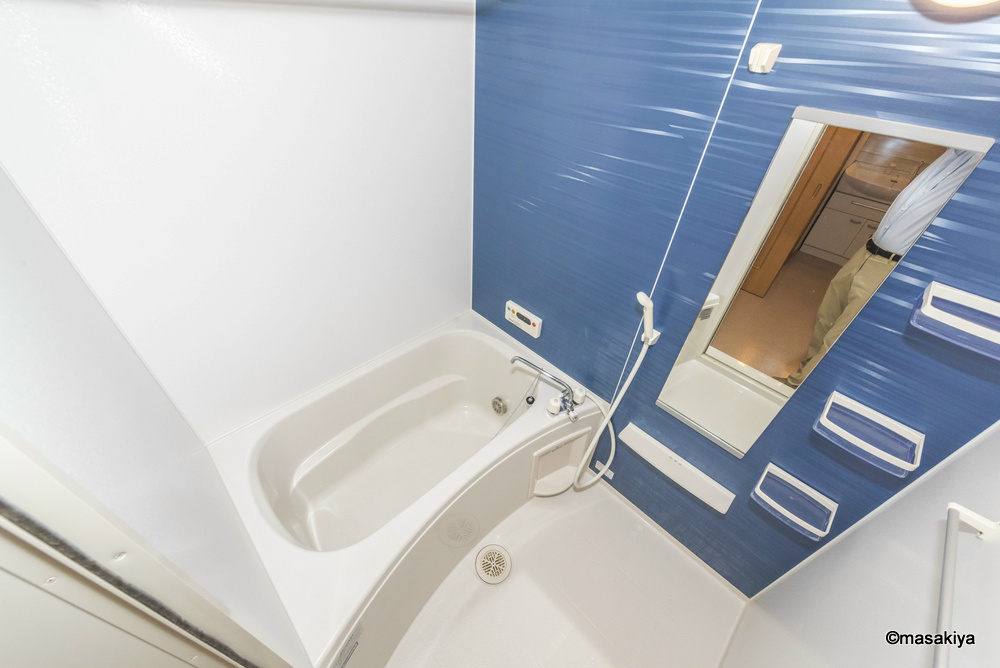 アプリコットの浴室|お風呂　追い焚き・浴室乾燥機付きです。