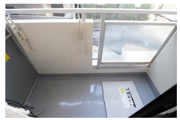 新宿区西落合３丁目の賃貸マンションのバルコニー|バルコニー付きです　