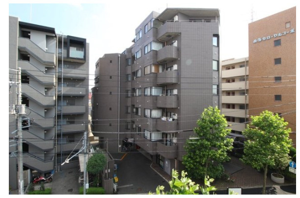 新宿区西落合３丁目の賃貸マンションの展望|良好です。