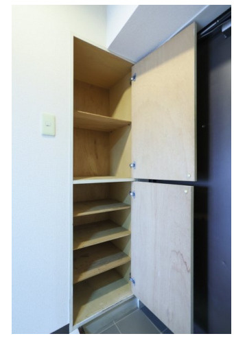 新宿区西落合３丁目の賃貸マンションの収納|ちょっとした収納スペースも充実しています