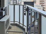 プレサンス松屋町グレースのバルコニー