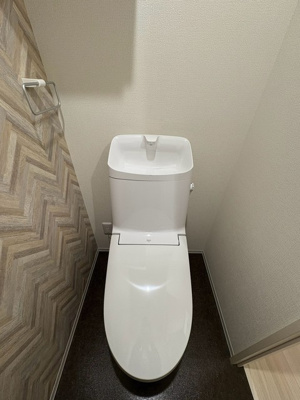 【トイレ】 | アコット東深津 | 温水洗浄暖房便座