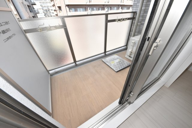 エスリード本町靭公園レジデンスのバルコニー