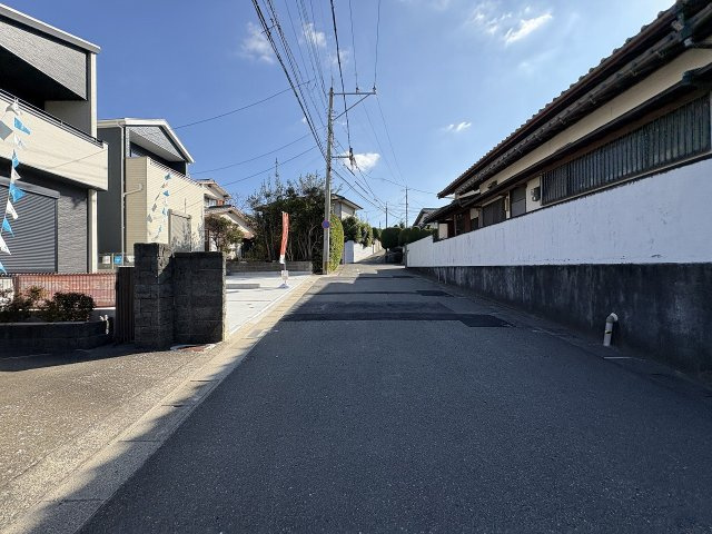 【その他】 | 福岡市南区皿山4丁目3期　2号棟（全2棟）【仲介手数料無料・0円】 | 現地写真。前面道路です。