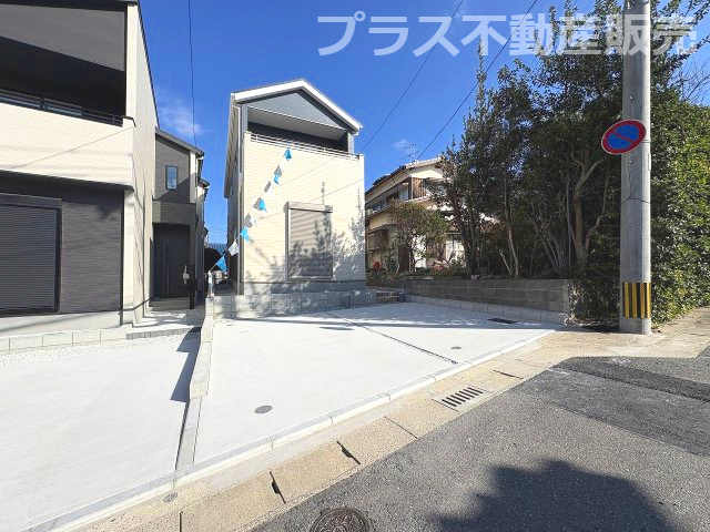 【外観】 | 福岡市南区皿山4丁目3期　2号棟（全2棟）【仲介手数料無料・0円】 | 完成しました。物件内部もご見学頂けます。プラス不動産販売にお任せ下さい。