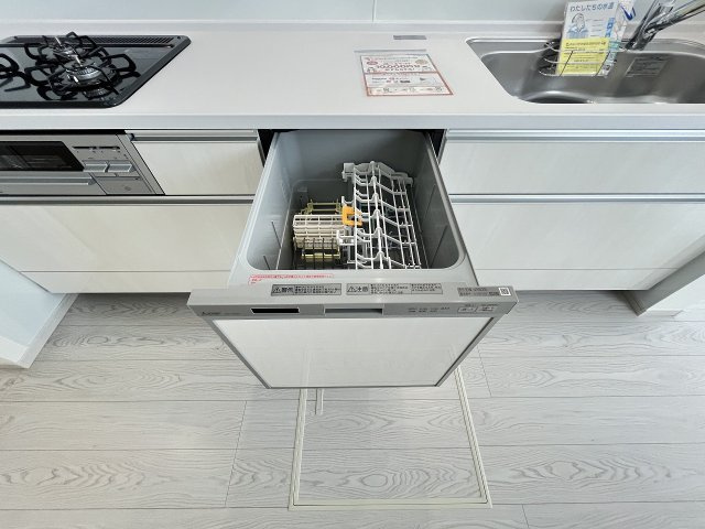 【キッチン】 | 福岡市南区皿山4丁目3期　2号棟（全2棟）【仲介手数料無料・0円】 | 現地写真。