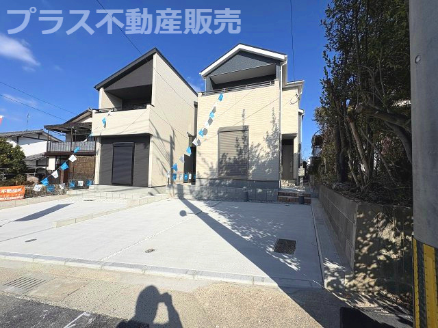 【外観】 | 福岡市南区皿山4丁目3期　2号棟（全2棟）【仲介手数料無料・0円】 | 現地写真。同じ物件を見るなら、プラス不動産販売にお任せ下さい。