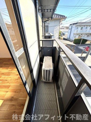 【バルコニー】 | アルバ木之庄Ⅱ | 南向き