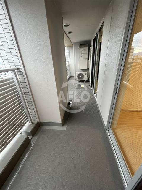 レジデンスタワー上本町のバルコニー|レジデンスタワー上本町　バルコニー