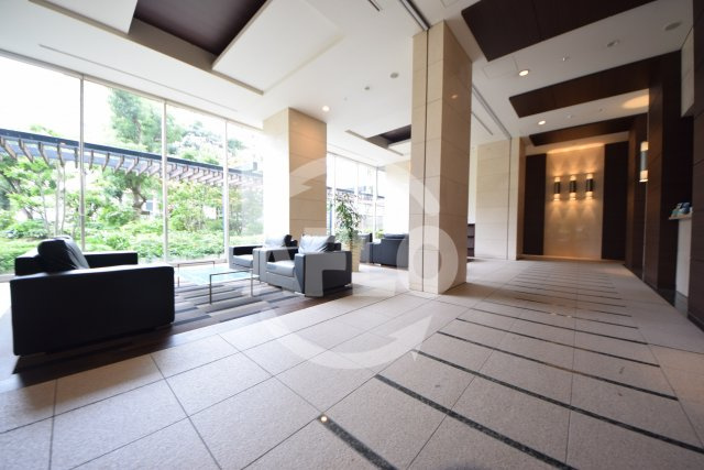 レジデンスタワー上本町のロビー|レジデンスタワー上本町　ロビー