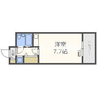 朝日プラザ岸里パサージュの間取り