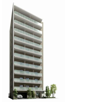 【外観】 | nido MINOWA | 外はこのようになっています