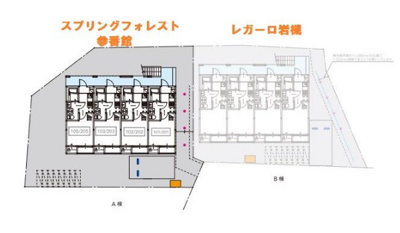 【区画図】 | スプリングフォレスト参番館