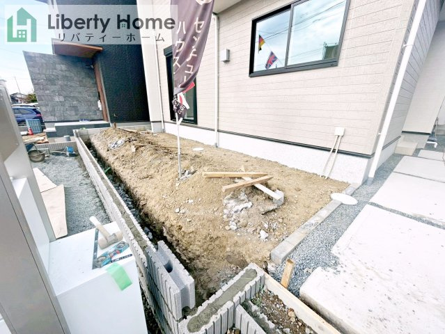 取手市青柳第3期　新築戸建の庭