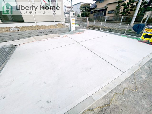 取手市青柳第3期　新築戸建の駐車場