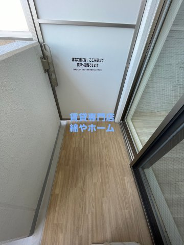 セレニテ難波プリエのバルコニー|落ち着いた時間を過ごせるバルコニーです