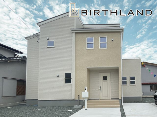 新築戸建・新築建売　飯坂町湯野字毛字【長期優良住宅】湯野小・西根中の外観|＜3号棟＞収納充実の長期優良住宅！お気軽にお問い合わせください♪