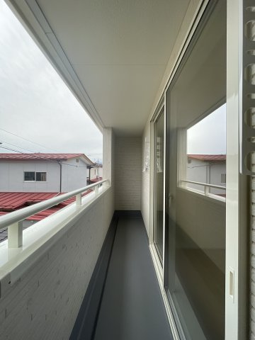 新築戸建・新築建売　飯坂町湯野字毛字【長期優良住宅】湯野小・西根中のバルコニー