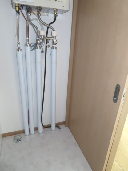 【ランドリースペース】 | 北見市北央町１１０番地１０３、１１０番地１０２　平家建中古売家 | 洗濯機置場