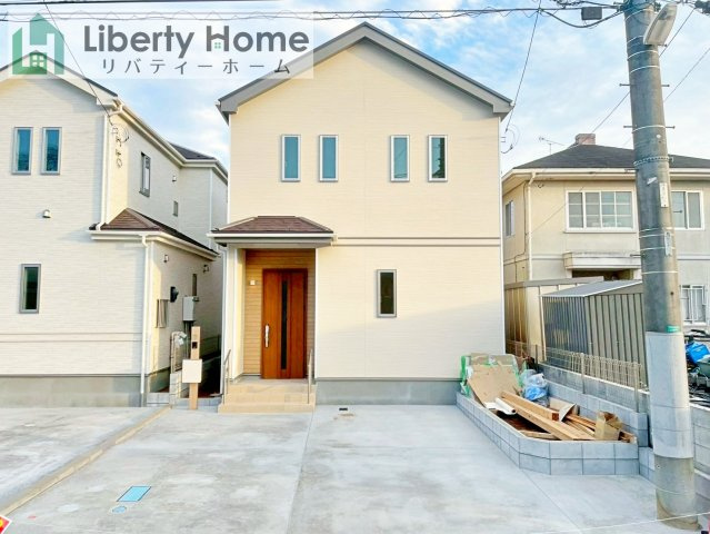 守谷市薬師台7丁目　新築戸建　A号棟の外観|ご予約をいただければ、『平日の空いた時間』『周辺物件まとめて見たい』『1件だけ見たい』ももちろん可能です♪
お気軽にお問合せください♪