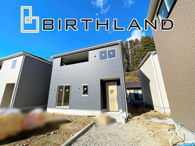 新築戸建・新築建売　白河市蛇石第1　第三小・中央中の外観|〈4号棟〉間もなく完成予定です！