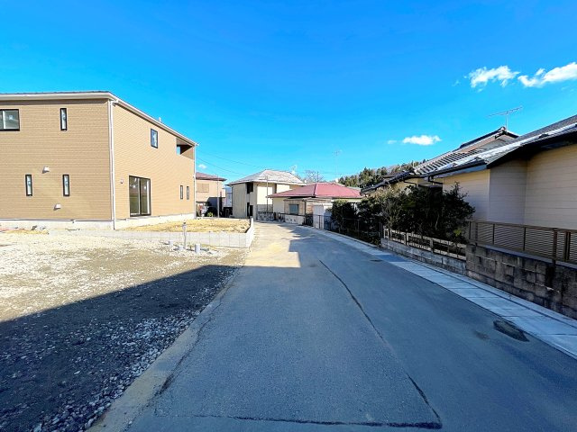新築戸建・新築建売　白河市蛇石第1　第三小・中央中の前面道路含む現地写真