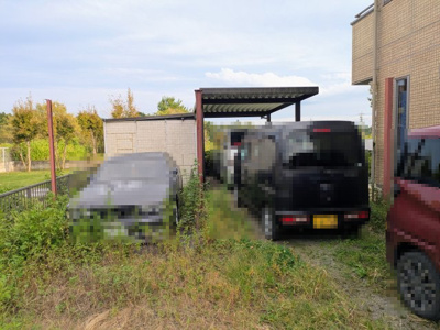 【駐車場】 | 那珂市飯田　中古戸建