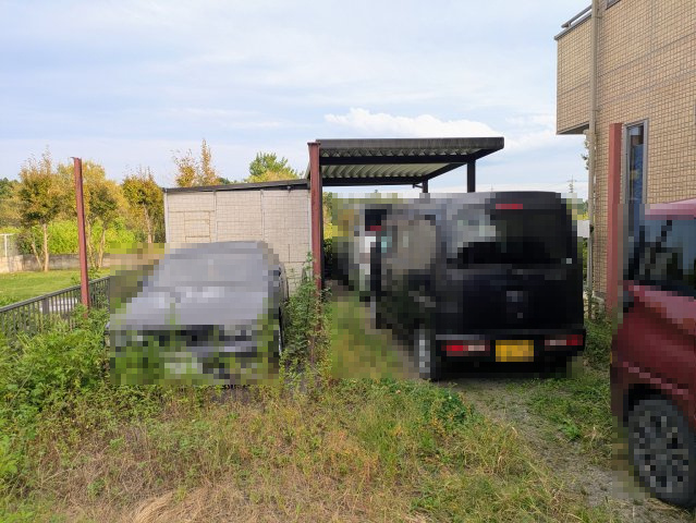 【駐車場】 | 那珂市飯田　中古戸建