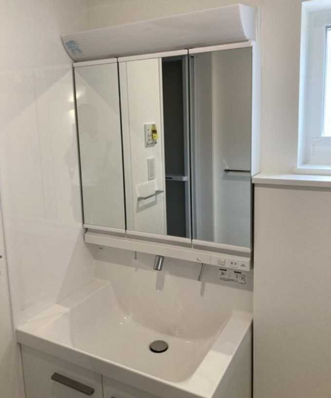 MOCXSTYLE下北沢　新築　楽器相談　テラスハウスの洗面所