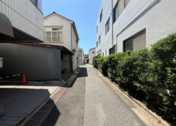 墨田区太平２丁目の売地の前面道路含む現地写真