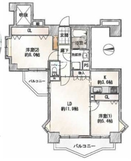 【間取り】 | エクセレント千葉駅前タワー