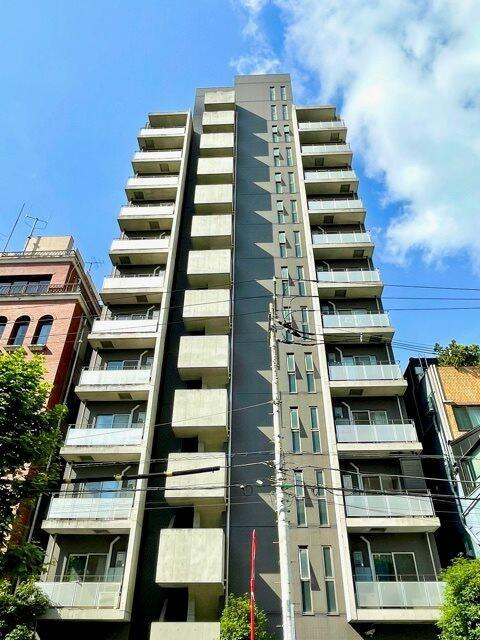 港区麻布台３丁目の賃貸マンションの外観パース| 