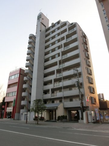 朝日プラザ久留米Ⅱの外観|おしゃれな外観です