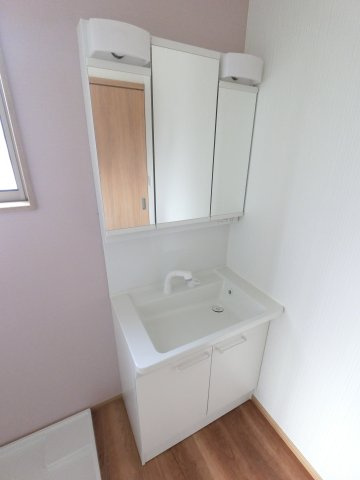 ツインの独立洗面台