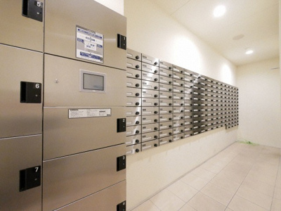 【その他共用部分】 | エスリード阿波座ノースプレイス | 宅配ボックスです