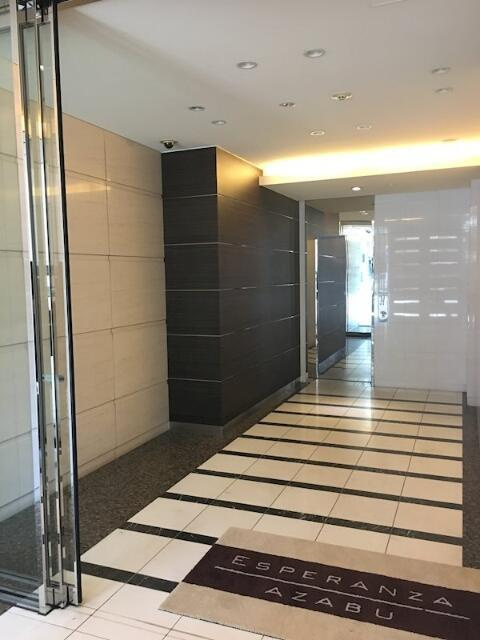 港区南麻布２丁目の賃貸マンションのロビー| 