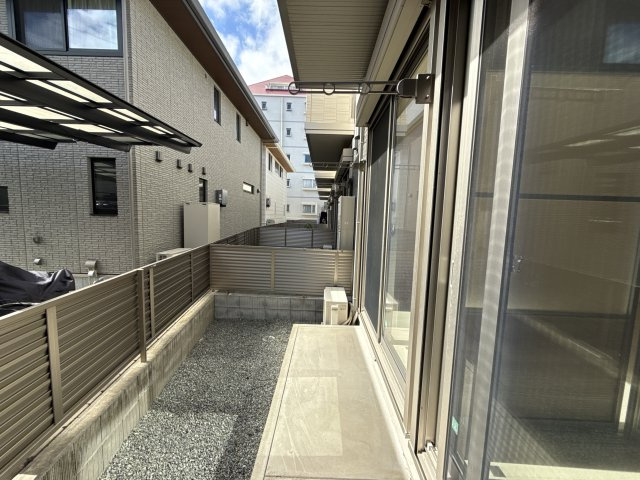 エソラ　ソレーユ田寺東のバルコニー