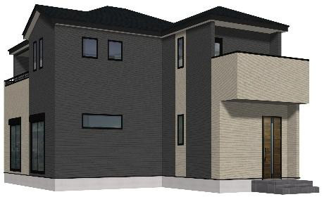 よかタウン／上益城郡益城町広崎４期／１号棟の外観