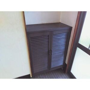 いわくら大地の平屋の玄関