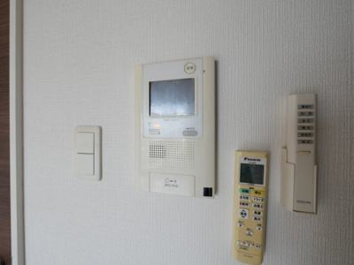【セキュリティ】 | Luxeドーム前Ⅰ | モニター付きインターフォンです