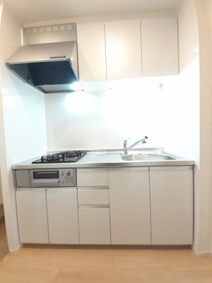 【キッチン】 | ノースカントリーＢ | きれいなキッチンです